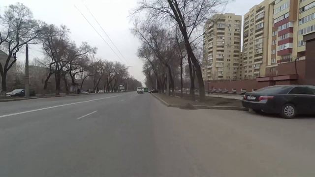 Алматы Велосипед Весна 10 марта вечер Среда. смотреть онлайн