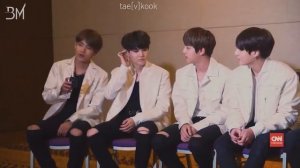 [vkook|taekook] Вигуки: моменты из интервью 2015-2018