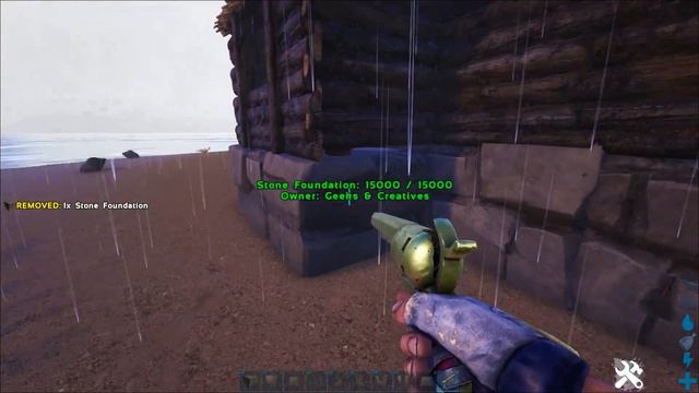 How to Make a Boring House Interesting :: Ark Building Tip #5 :: Vanilla Building Trick (No Clip) смотреть онлайн