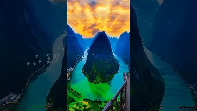 Лечебная медитация, отдых на красивой природе #Shorts #14 смотреть онлайн