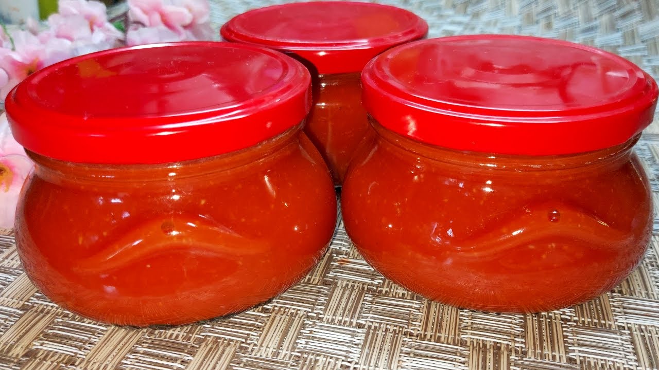 Кетчуп домашний. Очень вкусный! В магазине кетчуп не покупаю. Очень простой рецепт. смотреть онлайн