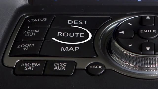 2015 Infiniti Q40 - Route Button (if so equipped) смотреть онлайн