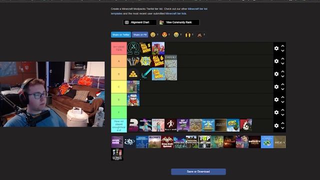 The ULTIMATE Minecraft Modpack Tier List 2023!! [All The Mods, RL Craft, Better MC] смотреть онлайн