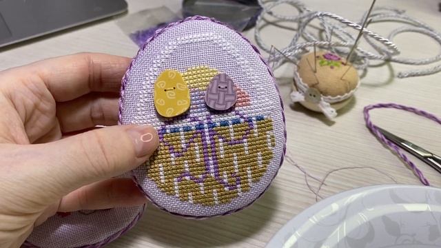 Вышивка к Пасхе/ВЛОГ смотреть онлайн