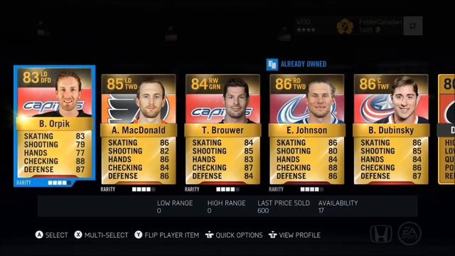 Foster's Weekly Packs #6 - NHL 15 HUT - Double The Megas! Nice Pull! смотреть онлайн