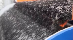 Очистка резиновой крошки от металлокорда и текстильного корда при переработке измельченных шин