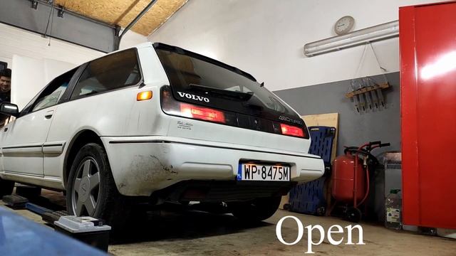 Volvo 480 Turbo Exhaust Throttle смотреть онлайн