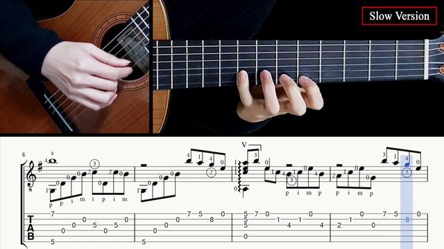 Vincent (Starry, Starry Night) - Fingerstyle Lesson + TAB смотреть онлайн