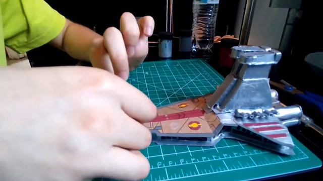 Painting My Star Wars Venator Cardboard Model смотреть онлайн