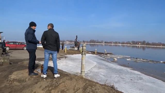 Река Неман Лёд тронулся 24 марта 2018 года смотреть онлайн