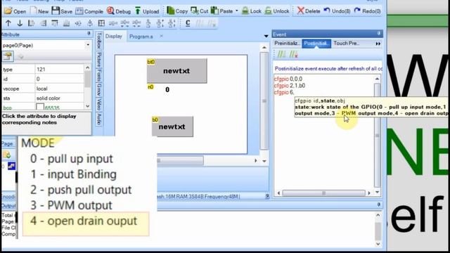 140 Nextion gpio pins an overview of the configuration and usage with some simple examples смотреть онлайн