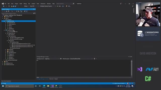 Entity Framework Core Migrations with ASP.NET Core in C# смотреть онлайн