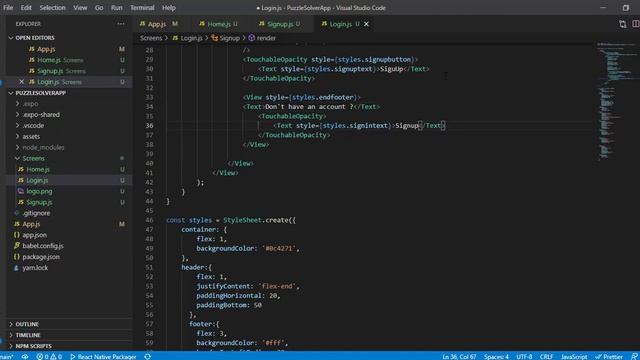 Puzzle Solver App Miller Guided Projects with React Native بالعربي смотреть онлайн
