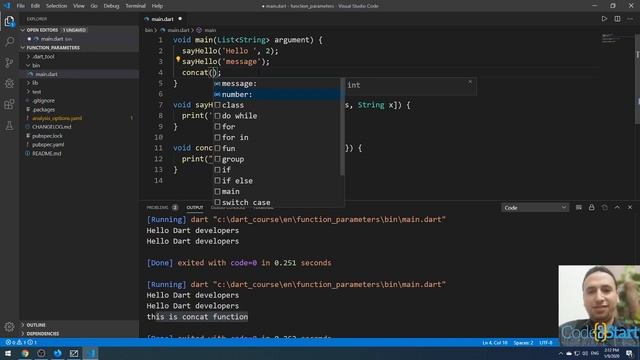 19- Dart function parameters смотреть онлайн
