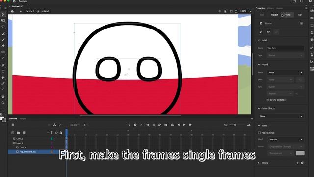 How 2 animate countryballs in adobe animate! (10k special :D) смотреть онлайн