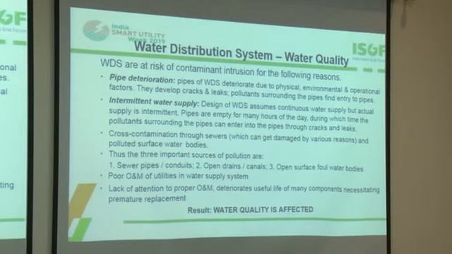 ISUW 2019 | Jagdish Kumar Bassin, CSIR-NEERI Delhi Zonal Centre | Challenges in Water Management смотреть онлайн