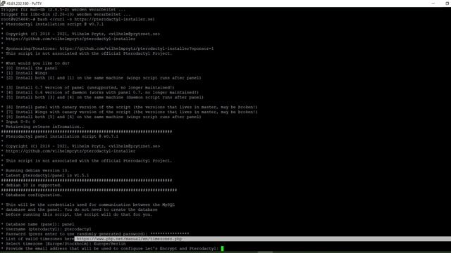 Wie installiere ich pterodactyl auf einem VServer unter Debian 10 und höher смотреть онлайн