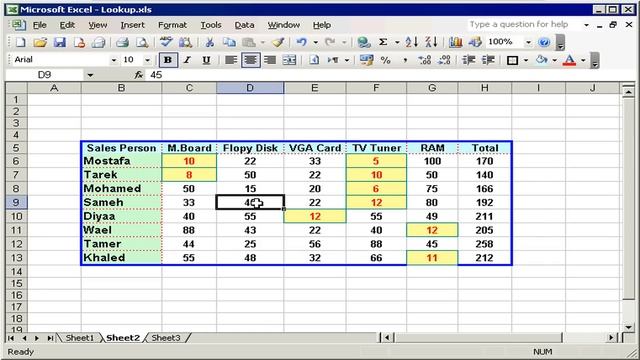 أمر التنسيق Conditional Formatting Excel 2003 смотреть онлайн