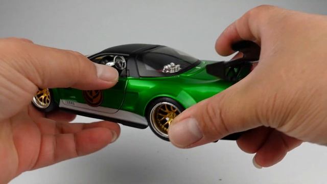 2002 HONDA NSX TYPE-R JAPAN SPEC WITH GREEN RANGER UNBOXING смотреть онлайн