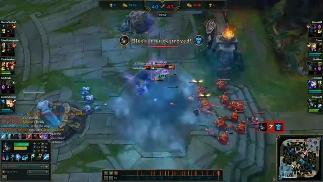 Akali late game steamroll in action смотреть онлайн