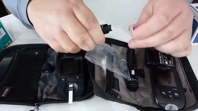 Medidor de glicose - glicosímetro Accu-Chek Guide смотреть онлайн