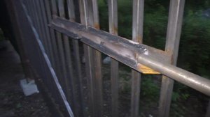 Как сделать засов на ворота