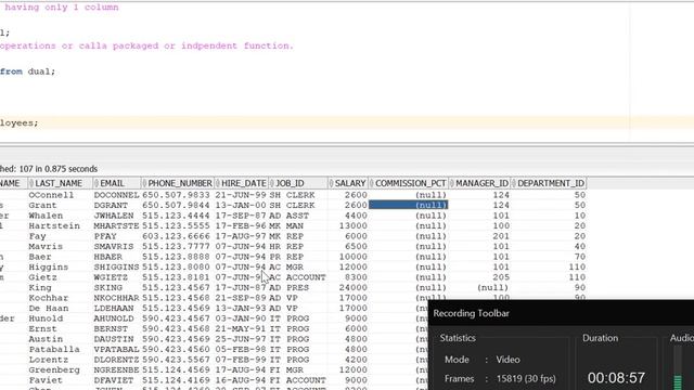 Oracle SQL | Learn Complete Topics |Session 1 смотреть онлайн