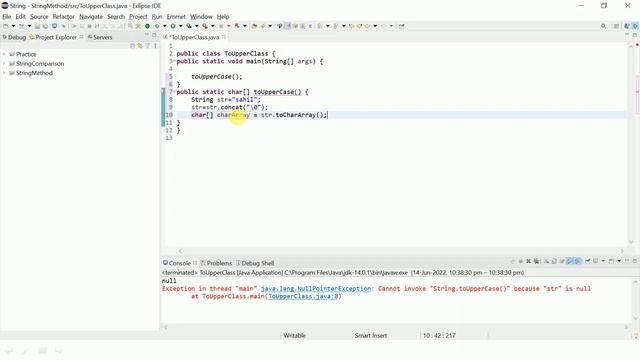 toUpperCase() method in java || define your own toUpperCase() || Shyam Sundar смотреть онлайн