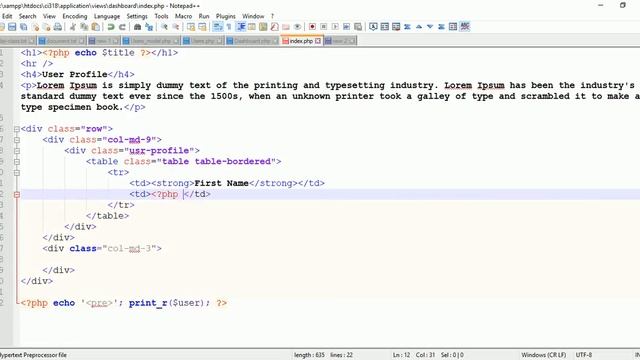 Codeigniter 3 Tutorial In Hindi #16 How to Create User Dashboard and Show User Profile смотреть онлайн