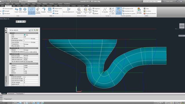 Crear objetos 3D con superficies en AutoCAD 2012 e Inventor Fusion смотреть онлайн