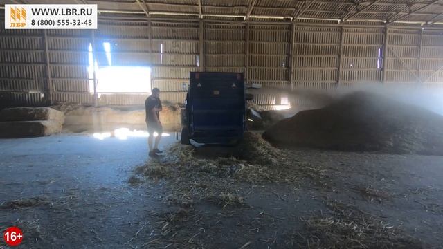 Как улучшить поедаемость корма с измельчителем рулонов Teseo Отзыв из КФХ