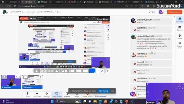 [LIVE] DAY 01 - Learn Python from A to Z | COMPLETE in 7 - Days смотреть онлайн
