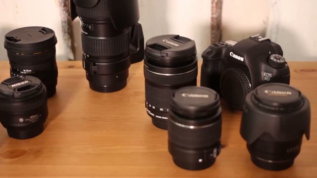Как выбрать объектив для зеркального фотоаппарата смотреть онлайн