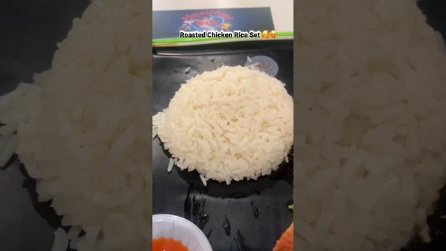 Roasted Chicken Rice Set @SGH Singapore ??. #chickenrice #singaporefood #soup #spinach #rice