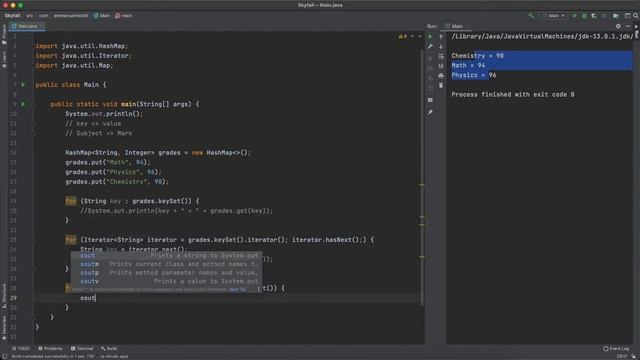 How to Iterate through a HashMap смотреть онлайн
