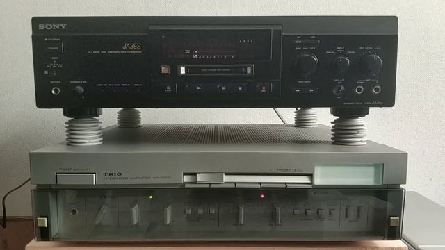 Тест запись минидиск Sony MDS-JA 3ES