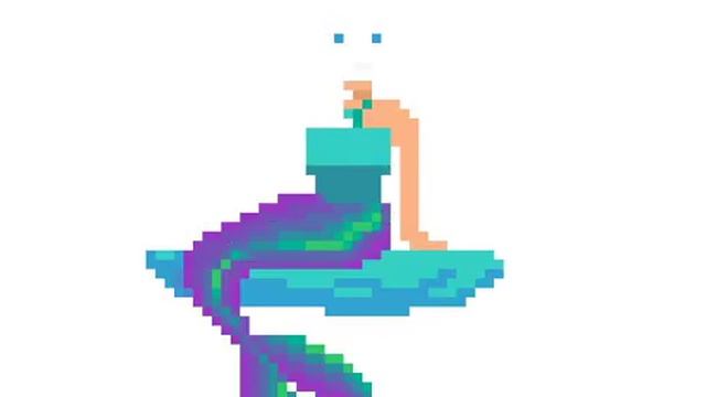 Рисунок русалочки смотреть онлайн