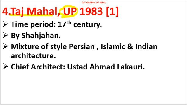 world heritage sites of India, important topic of GK for different competitive exams part-1 смотреть онлайн