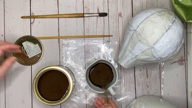 Взлетаем! Воздушный шар из папье-маше. смотреть онлайн