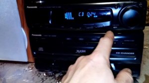 Panasonic hifi system SU-CH40 + Tuner CD SL-CH80 after repair.