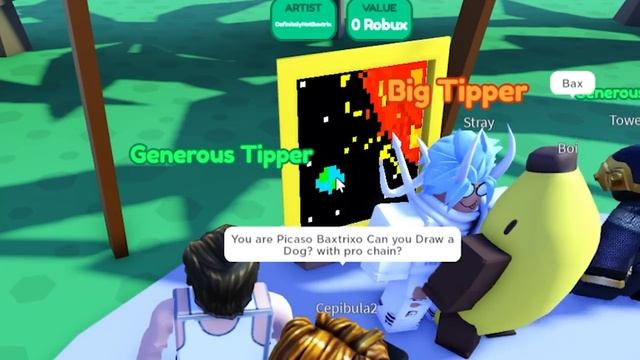Making The MOST EXPENSIVE ART EVER?.. - Roblox Starving Artist смотреть онлайн
