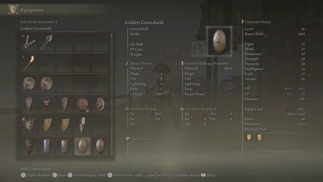ELDEN RING Liurnia Artist's Shack Farm Leyndell Knight Set Knight's Greatsword Golden Greatshield смотреть онлайн