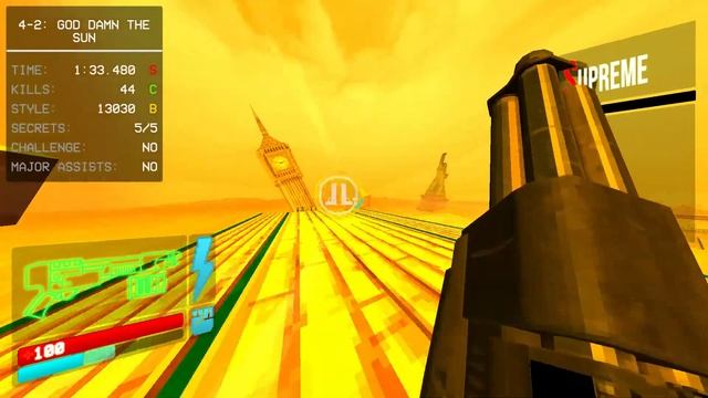 ULTRAKILL Greed 4-2 Challenge Run