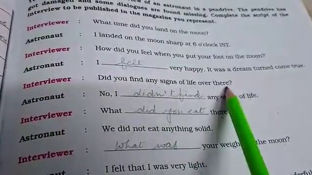DAV Nahan, Class VI, English Practice Book, Ch.5 Worksheet (11-15) смотреть онлайн