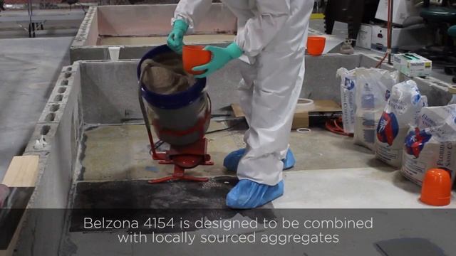 Как создать дренажный уклон с помощью Belzona 4154 и Belzona 5811 смотреть онлайн