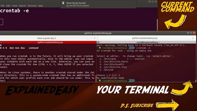 Cron Tutorial | How To Use Cron to Automate Tasks on Ubuntu 18.04 смотреть онлайн