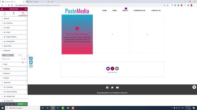 How to design dual color, gradient color or multicolor border with elementor смотреть онлайн