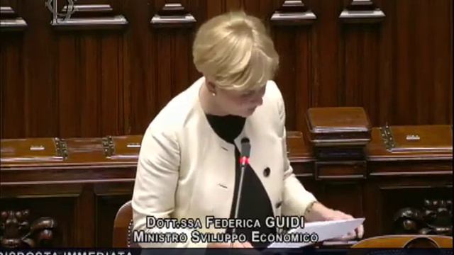 Risposta Federica Guidi a question time FIAT смотреть онлайн