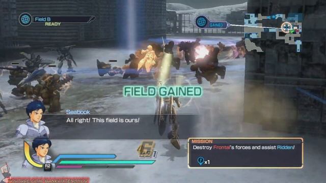 Seabook Arno F91 Gundam S Rank Gameplay: DW Gundam Reborn смотреть онлайн
