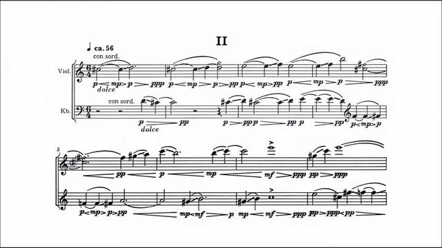 Isang Yun – Together (Violin & Double Bass) смотреть онлайн
